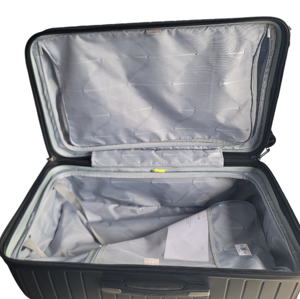 Like New Delsey Paris Hardside Spinner Luggage - Picture 4 of 5